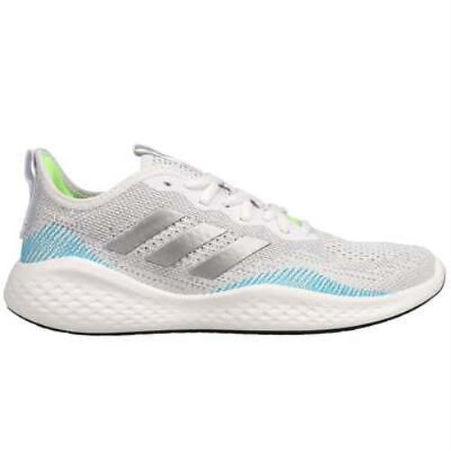 Adidas FW5080 Fluidflow Mens Running Sneakers Shoes - Grey White