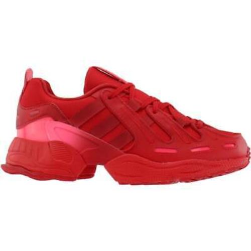 Adidas EH0207 Eqt Gazelle Lace Up Womens Sneakers Shoes Casual - Red - Size - Red
