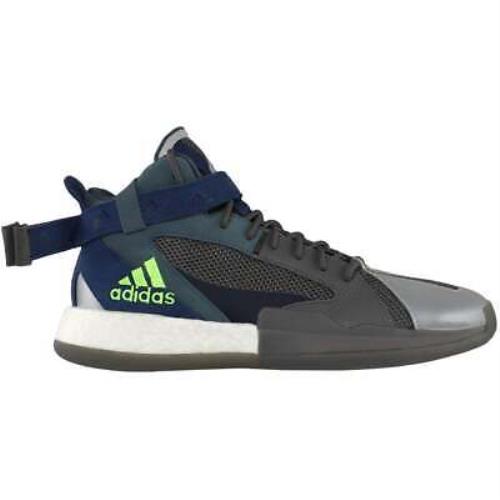Adidas FW4342 Posterize Mens Basketball Sneakers Shoes Casual - Grey - Size