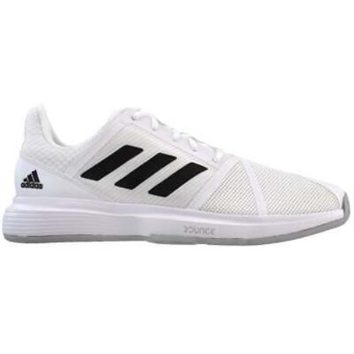 Adidas EF2765 Courtjam Bounce Womens Tennis Sneakers Shoes Casual - White