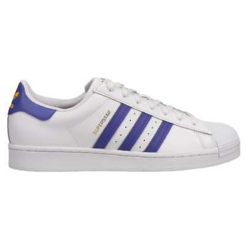 Adidas FX5529 Superstar Mens Sneakers Shoes Casual - White