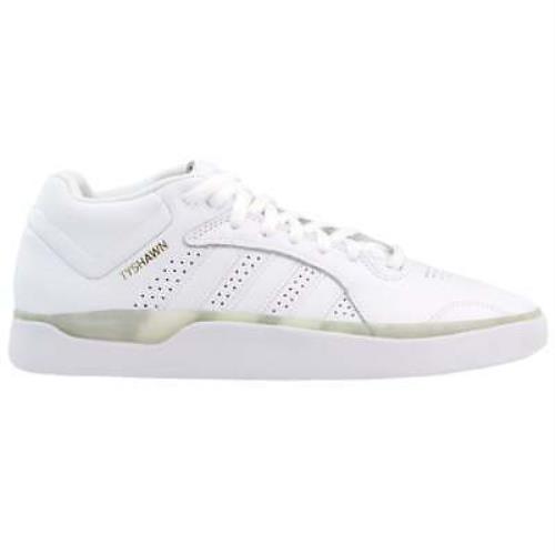 Adidas FV5850 Tyshawn Mens Skate Sneakers Shoes Casual - White