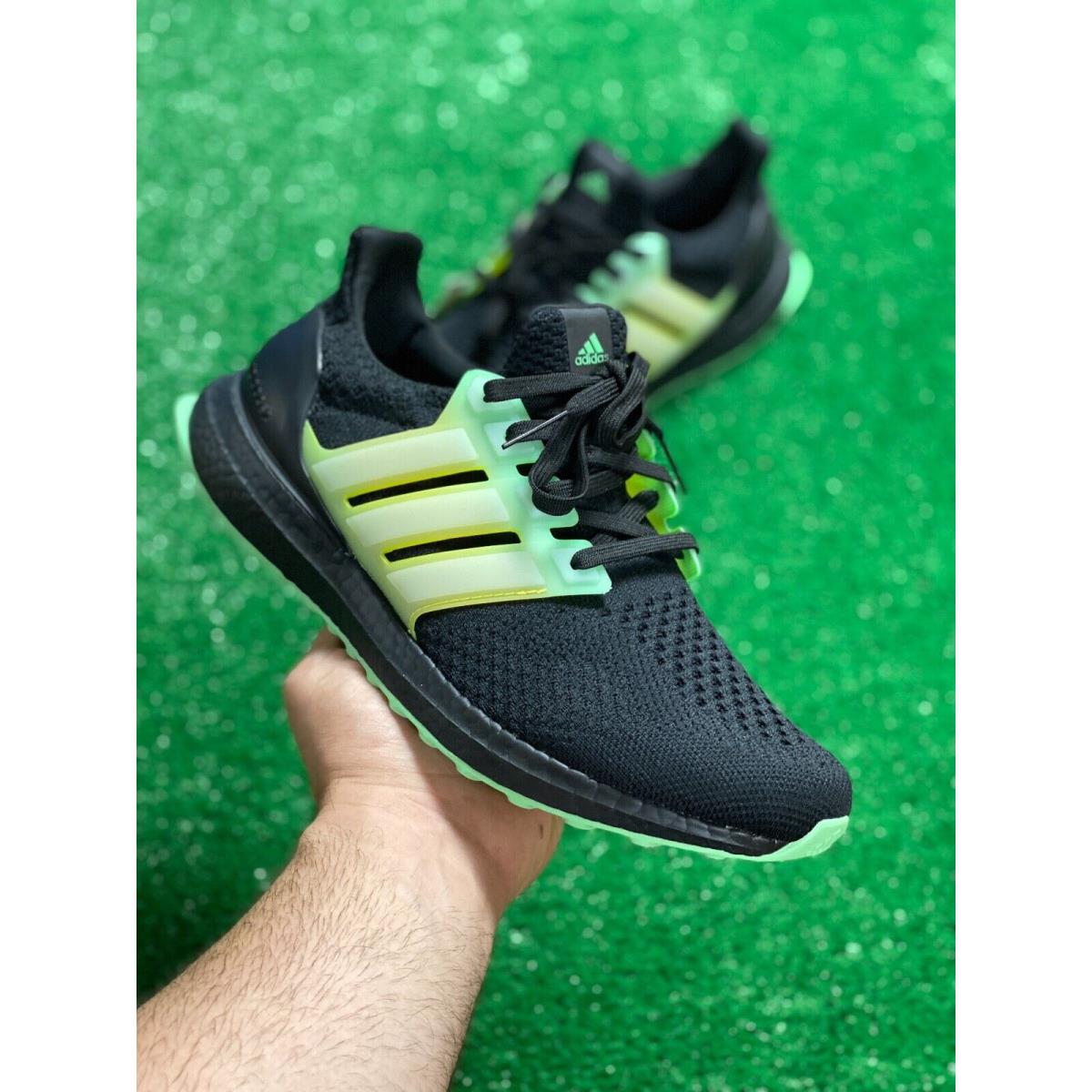 Adidas Ultraboost 5.0 Dna Low Mens Running Shoes Black Green GV8729 Multi Sz