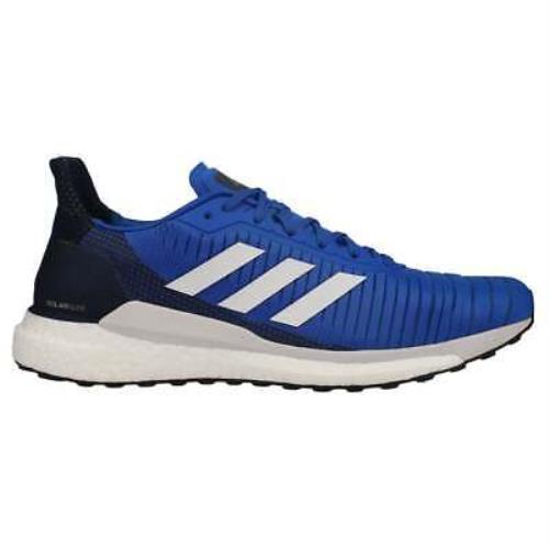 Adidas F34099 Solar Glide 19 Mens Running Sneakers Shoes - Blue - Blue