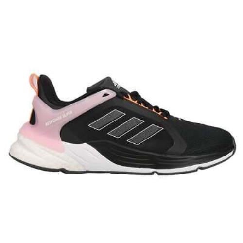 Adidas H02027 Response Super 2.0 Womens Running Sneakers Shoes - Black