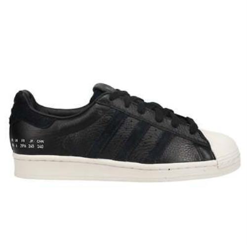 Adidas FY0071 Superstar Mens Sneakers Shoes Casual - Black