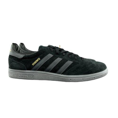 Adidas Men`s Busenitz Vintage Black Grey Gold Suede Shoes GY6905 Sizes 8.5 - 12