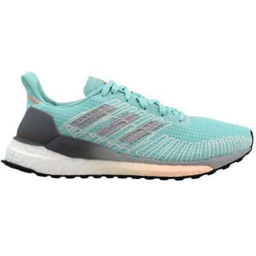 Adidas FW7824 Solar Boost 19 Womens Running Sneakers Shoes - Blue Grey