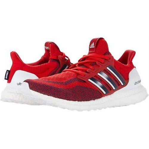 Adidas Men`s Ultraboost 4.0 Dna Ramsey PE Red/white Running Shoe 9.5