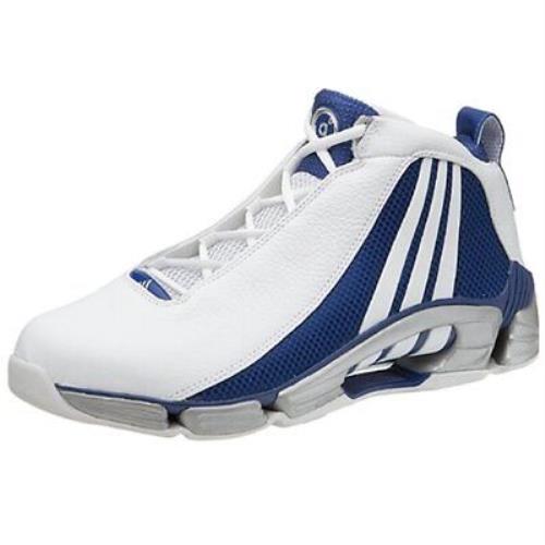 Adidas Men`s a3 Superstar Ultra 2 Basketball Shoe White/blue/silver