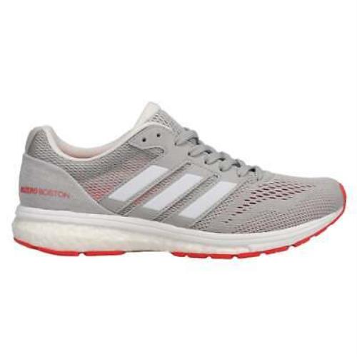 Adidas B37386 Adizero Boston 7 Womens Running Sneakers Shoes - Grey