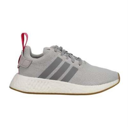 Adidas BY9317 Nmd_R2 Lace Up Womens Sneakers Shoes Casual - Grey