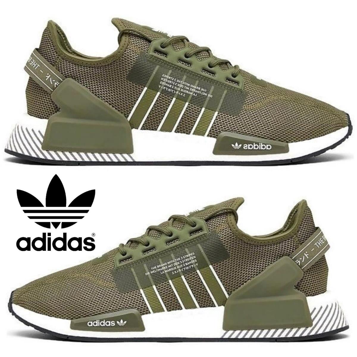 limpiar Abigarrado rompecabezas Adidas Originals Nmd R1 V2 Men`s Sneakers Running Shoes Gym Casual Sport  Olive | 692740833361 - Adidas shoes Originals - Green , Focus  Olive/White/Black Manufacturer | SporTipTop