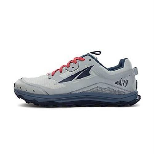 Altra Men`s AL0A547L Lone Peak 6 Trail Running Shoe Gray/blue - 9.5 M US