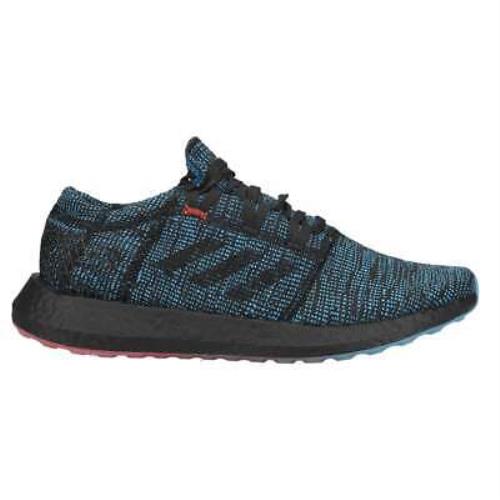 Adidas D97425 Pureboost Go Ltd Mens Running Sneakers Shoes - Black Blue
