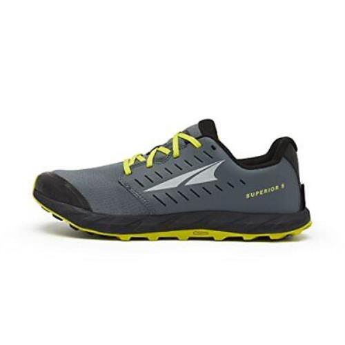 Altra Men`s AL0A546Z Superior 5 Trail Running Shoe Black/gray - 11 M US