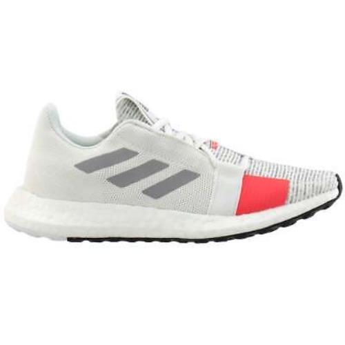 Adidas G27403 Senseboost Go Mens Running Sneakers Shoes - Grey White - Size