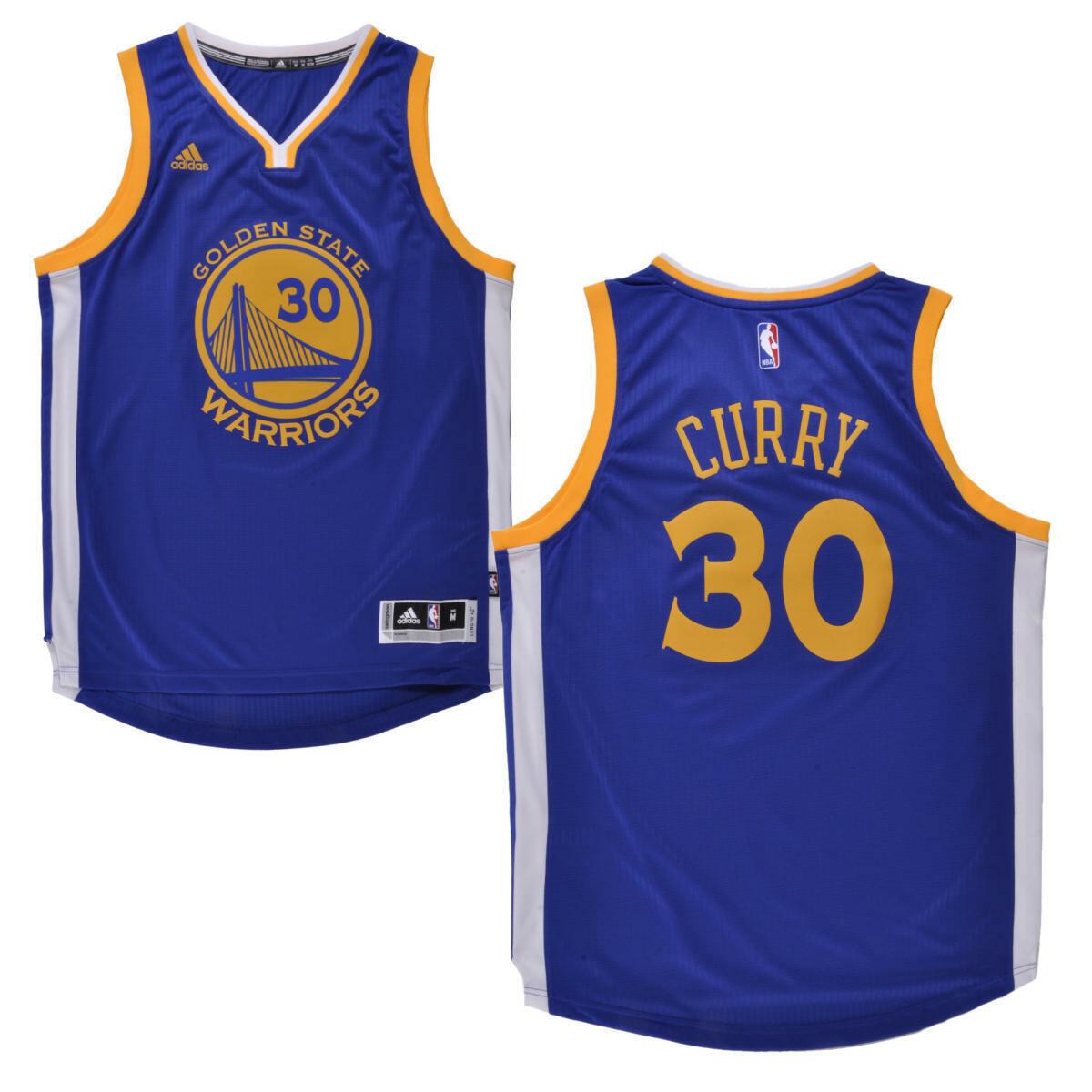 Stephen Curry Golden State Warriors Adidas Men`s Blue Swingman Jersey XL