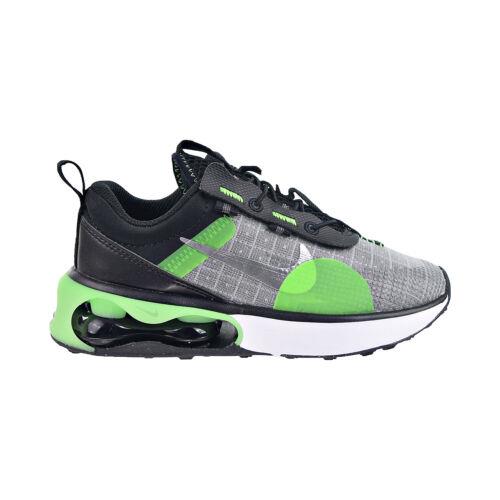 Nike Air Max 2021 PS Little Kids` Shoes Black-chrome-green Strike db1109-004