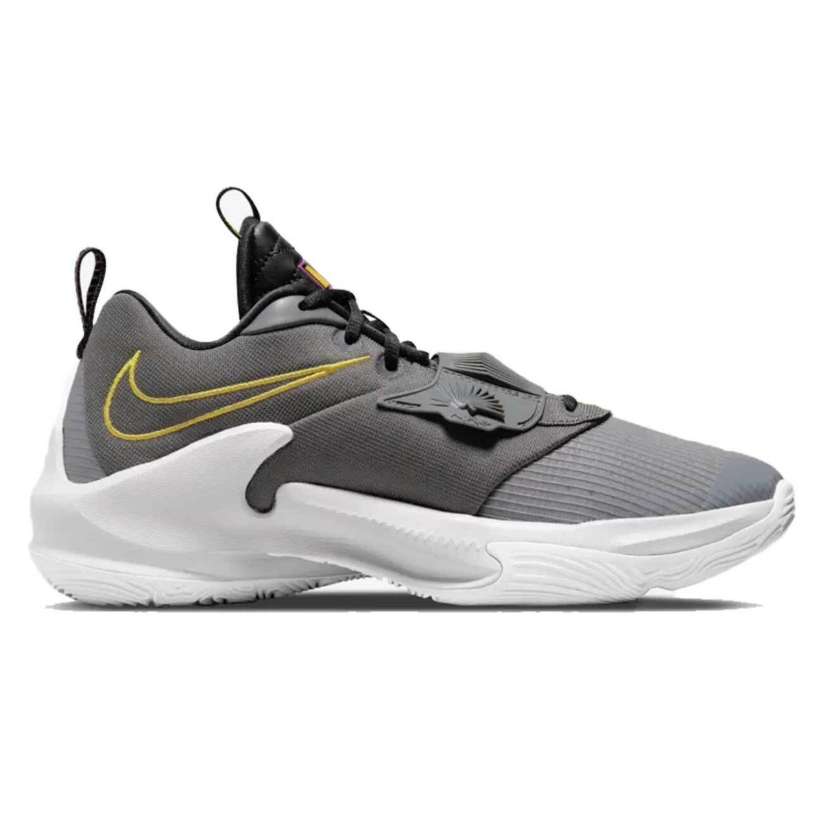 Nike Zoom Freak 3 DA0694 006 Men`s Basketball Shoes - Gray