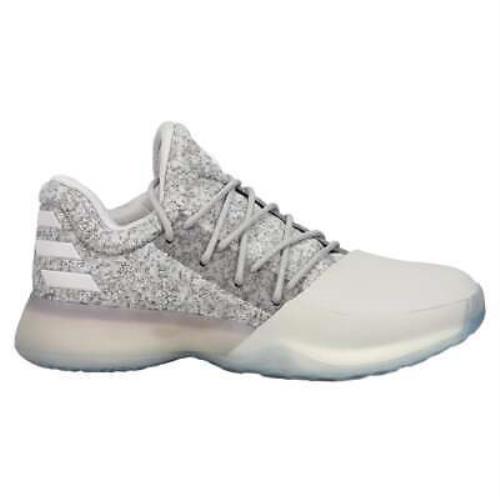 Adidas BY3480 Harden Vol. 1 Kids Boys Basketball Sneakers Shoes Casual - Grey