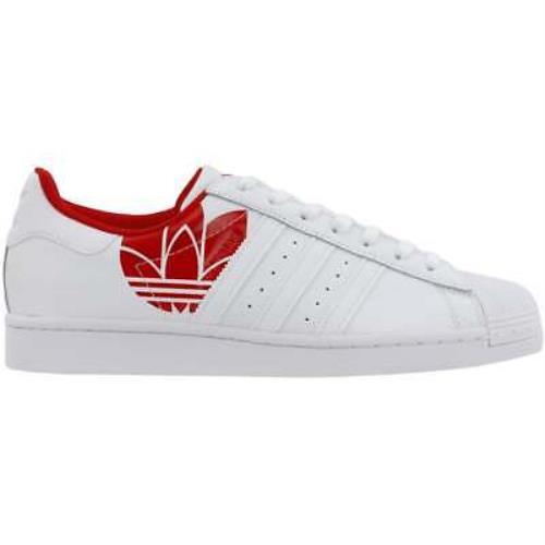 Adidas FY2828 Superstar Mens Sneakers Shoes Casual - White - White