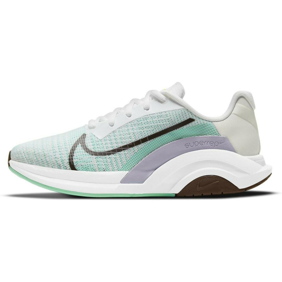Nike Women`s Zoomx Superrep Surge Running Shoes White Green CK9406 135 - White