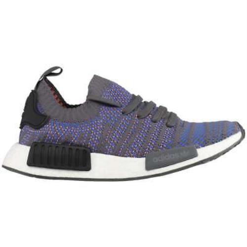 Adidas CQ2388 Nmd_R1 Stlt Primeknit Mens Sneakers Shoes Casual - Grey Purple