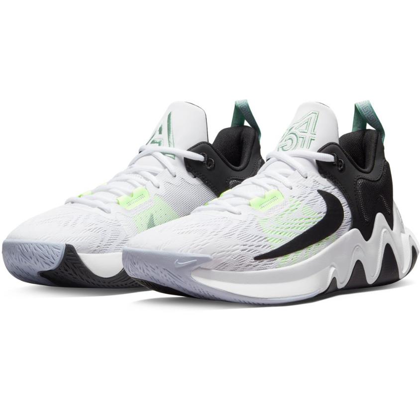 Nike Giannis Immortality 2 White Green Volt Black All Sizes Basketball Shoes