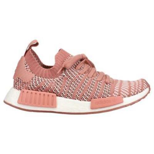 Adidas CQ2028 Nmd_R1 Stlt Primeknit Womens Sneakers Shoes Casual - Pink,White