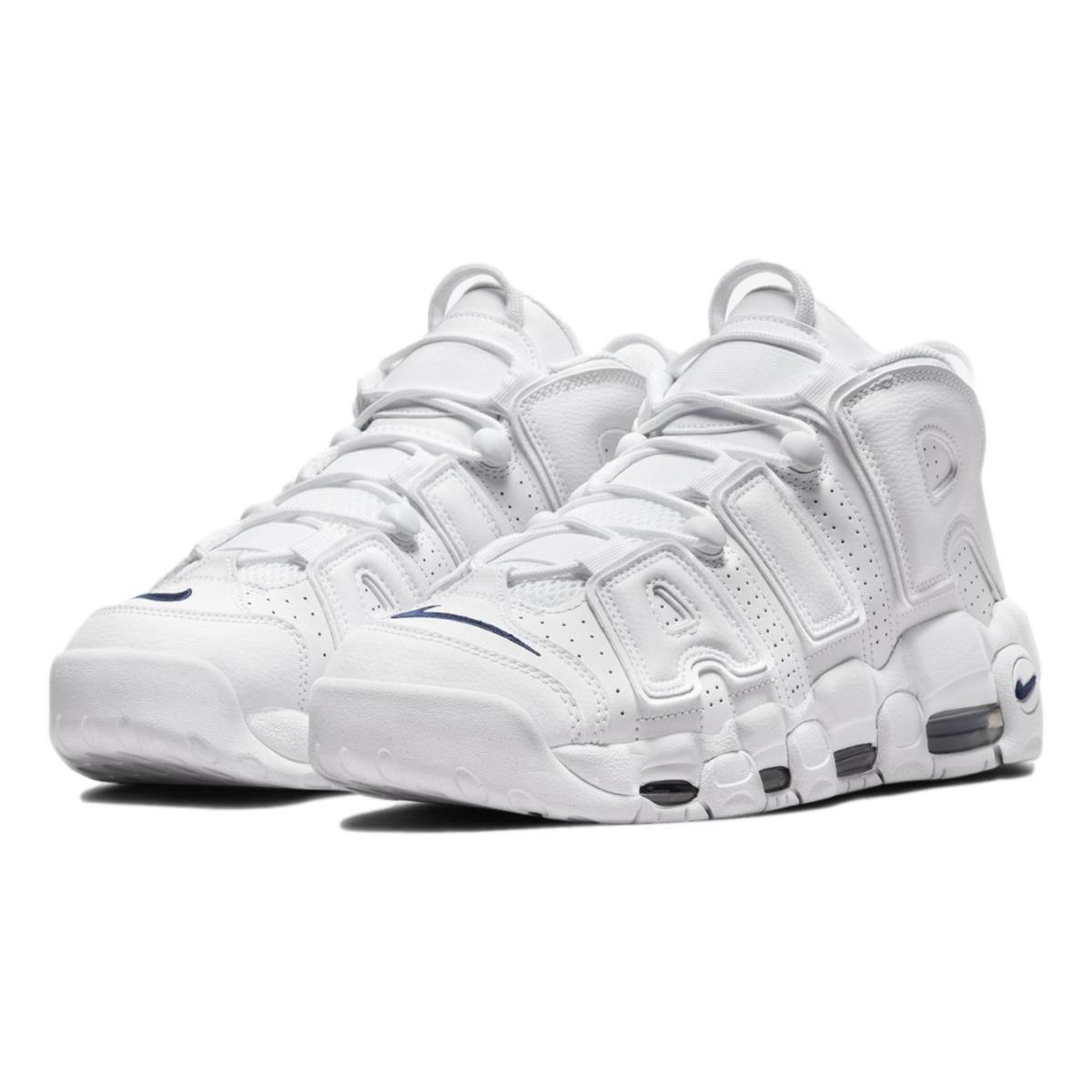 Nike Men`s Air More Uptempo `96 `white Midnight Navy` Shoes DH8011-100