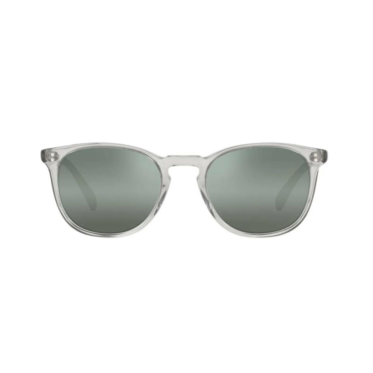 Oliver Peoples Finley Esq. Sun OV 5298SU Black Diamond/steal Shaded Sunglasses - Frame: Black Diamond, Lens: Steal Shaded