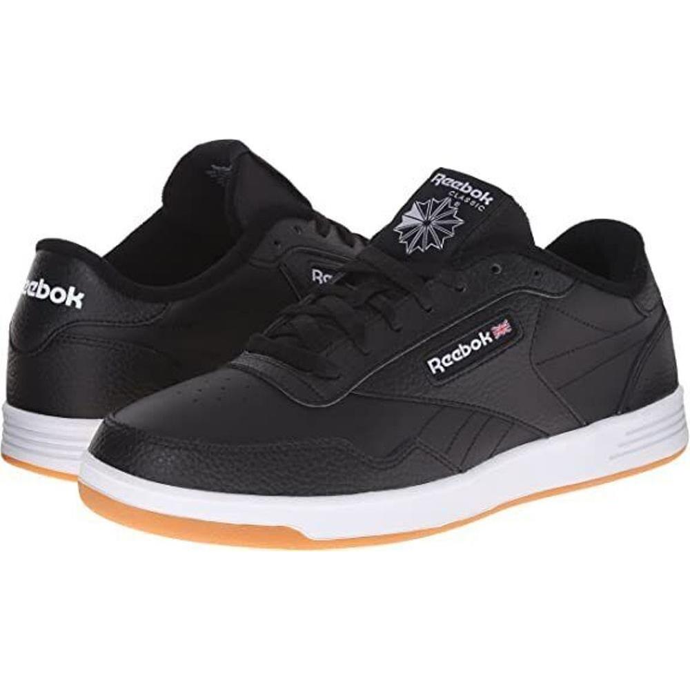 Man Reebok Club Memt Sneaker Shoe FU7136 Color Black/white/gum