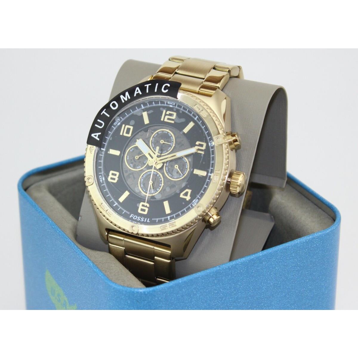 Fossil BQ2667 online Brox Automatic Gold-Tone Stainless Steel Watch