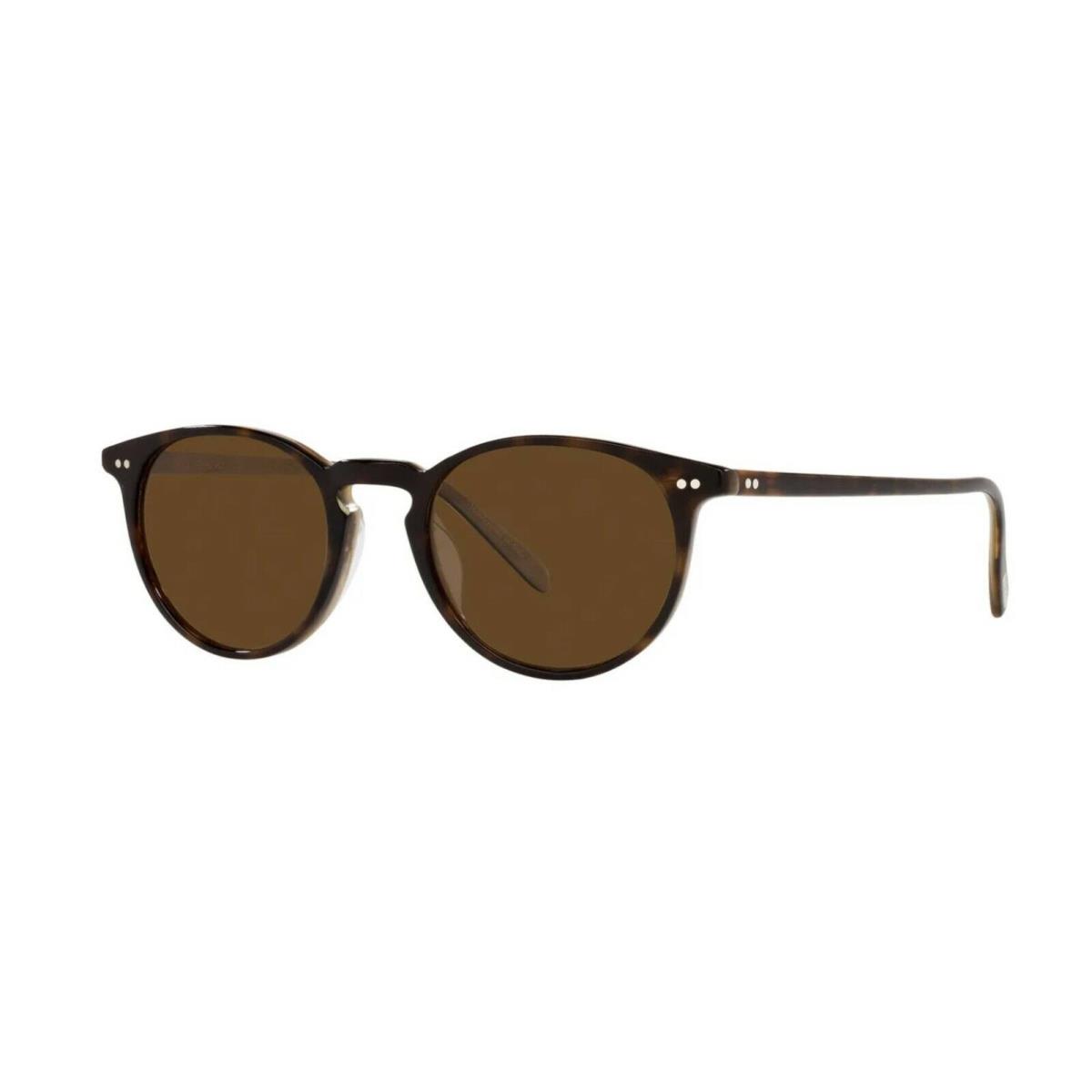 Oliver Peoples Riley Sun 5004SU Tortoise Horn/brown Polarize 1666/57 Sunglasses