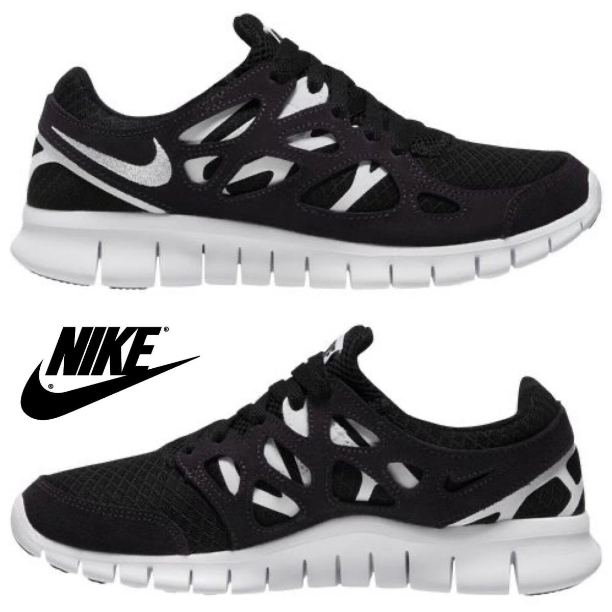 Nike shoes Free Run - Black , Black/White Manufacturer 3