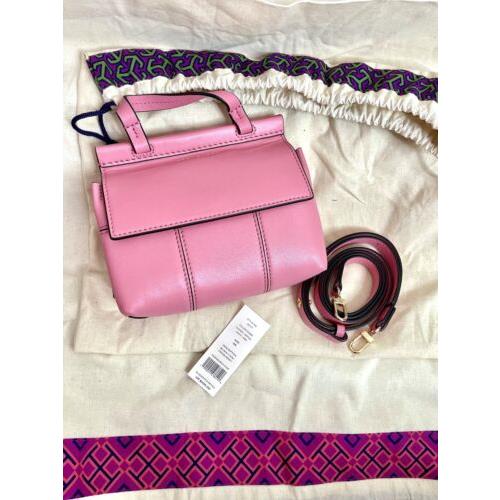 Tory Burch Pink Mini Block-t Crossbody Bag - Tory Burch bag - 058861386078  | Fash Brands