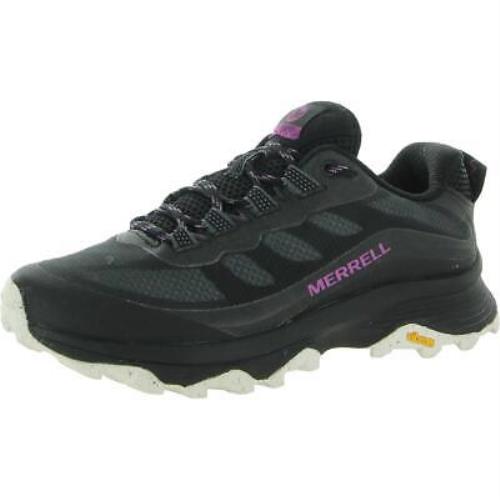Merrell Womens Moab Speed Black Gym Hiking Shoes Shoes 7 Medium B M Bhfo 3901