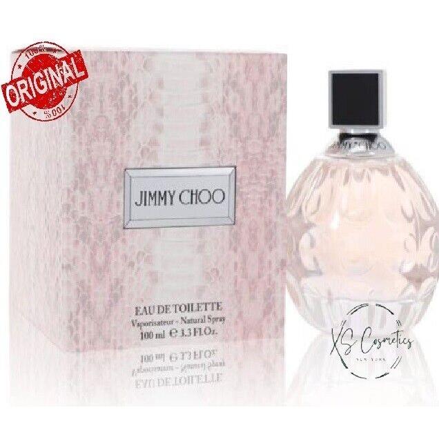 Jimmy Choo by Jimmy Choo 3.3 / 3.4 oz Edt For Women -original Free S