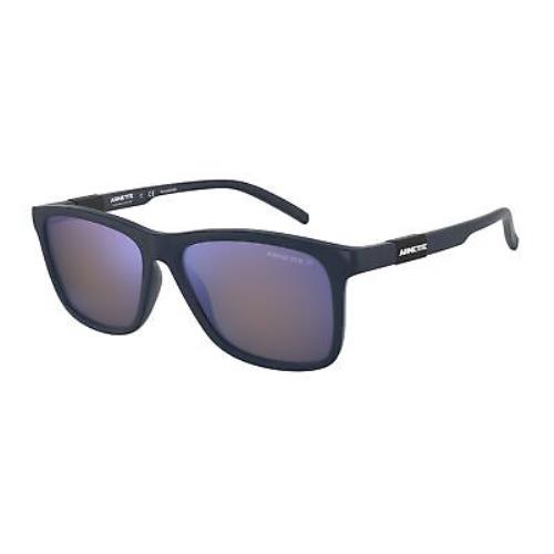 Arnette AN4276 258722 Mt Blue Polarized Dk Grey Mir Water 56 mm Men`s Sunglasses