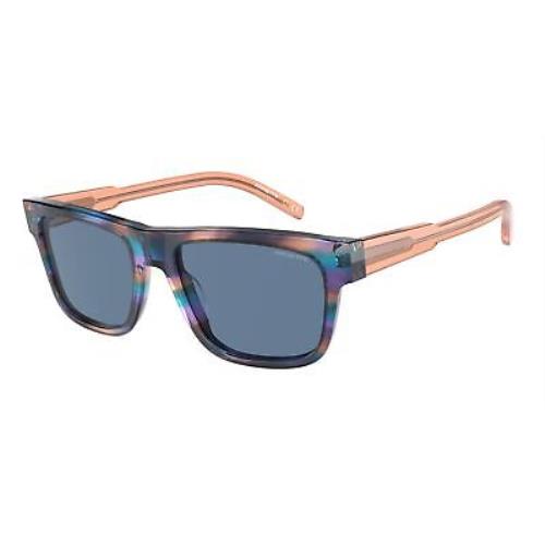 Arnette AN4279 121180 Rectangle Tie-dye Blue Dark Blue 55 mm Men`s Sunglasses