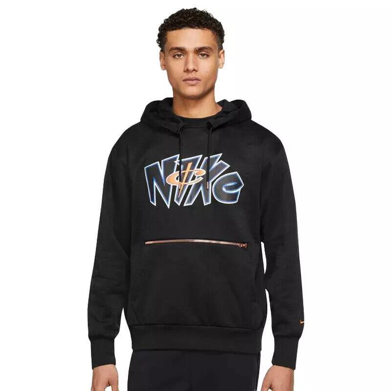 Nike Standard Issue Premium Basketball Hoodie Black DA5989-010 Men`s