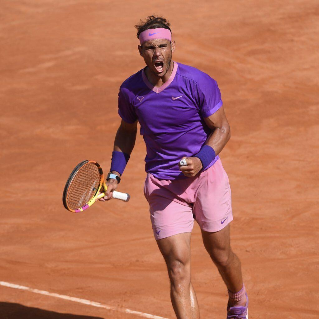 Nike Men`s Rafa Nadal Aeroreact Tennis Shirt CV2802-528 | - Nike clothing - Purple | SporTipTop