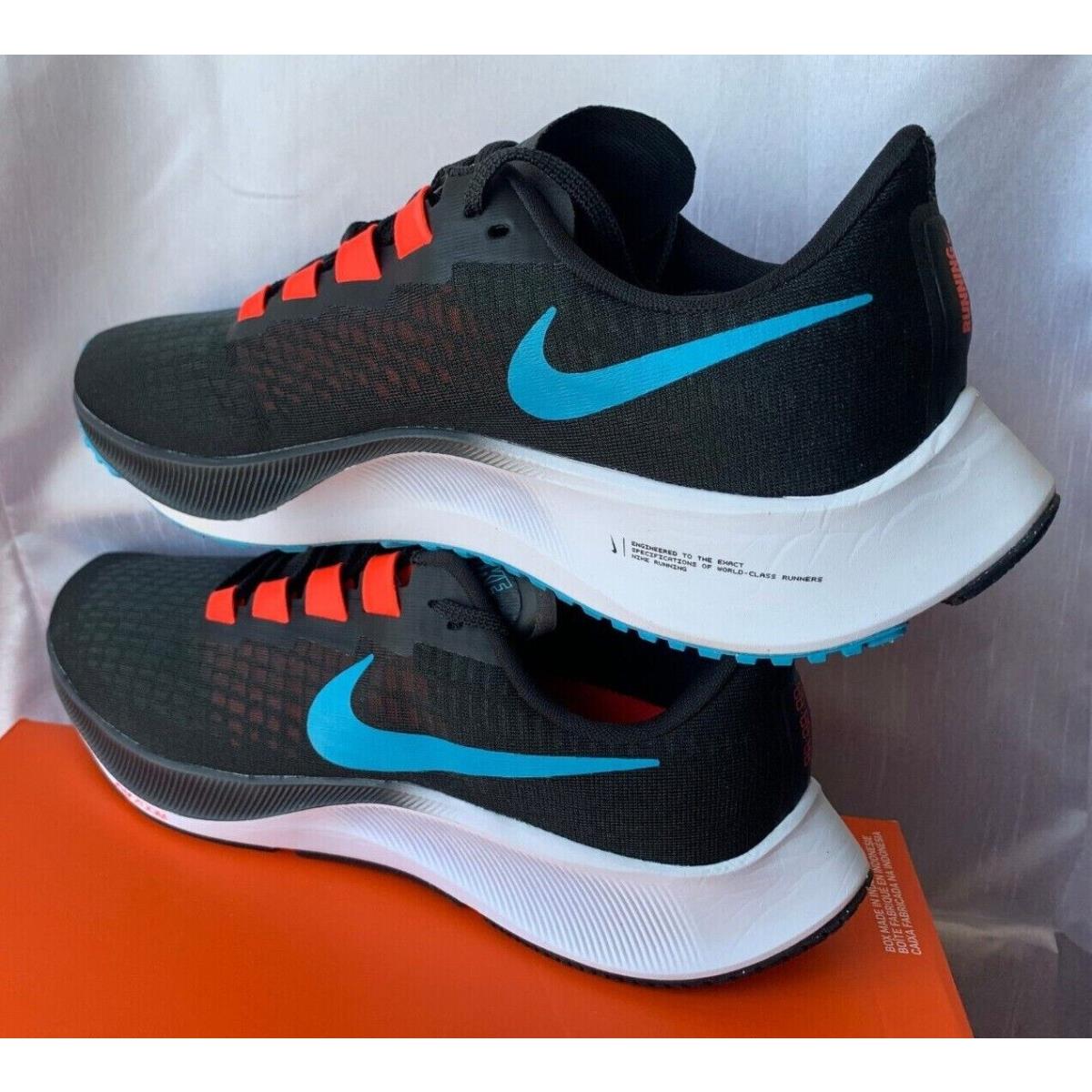 Nike shoes Air Zoom Pegasus - OFF NOIR/LT BLUE FURY , BQ9646 011 Manufacturer 0