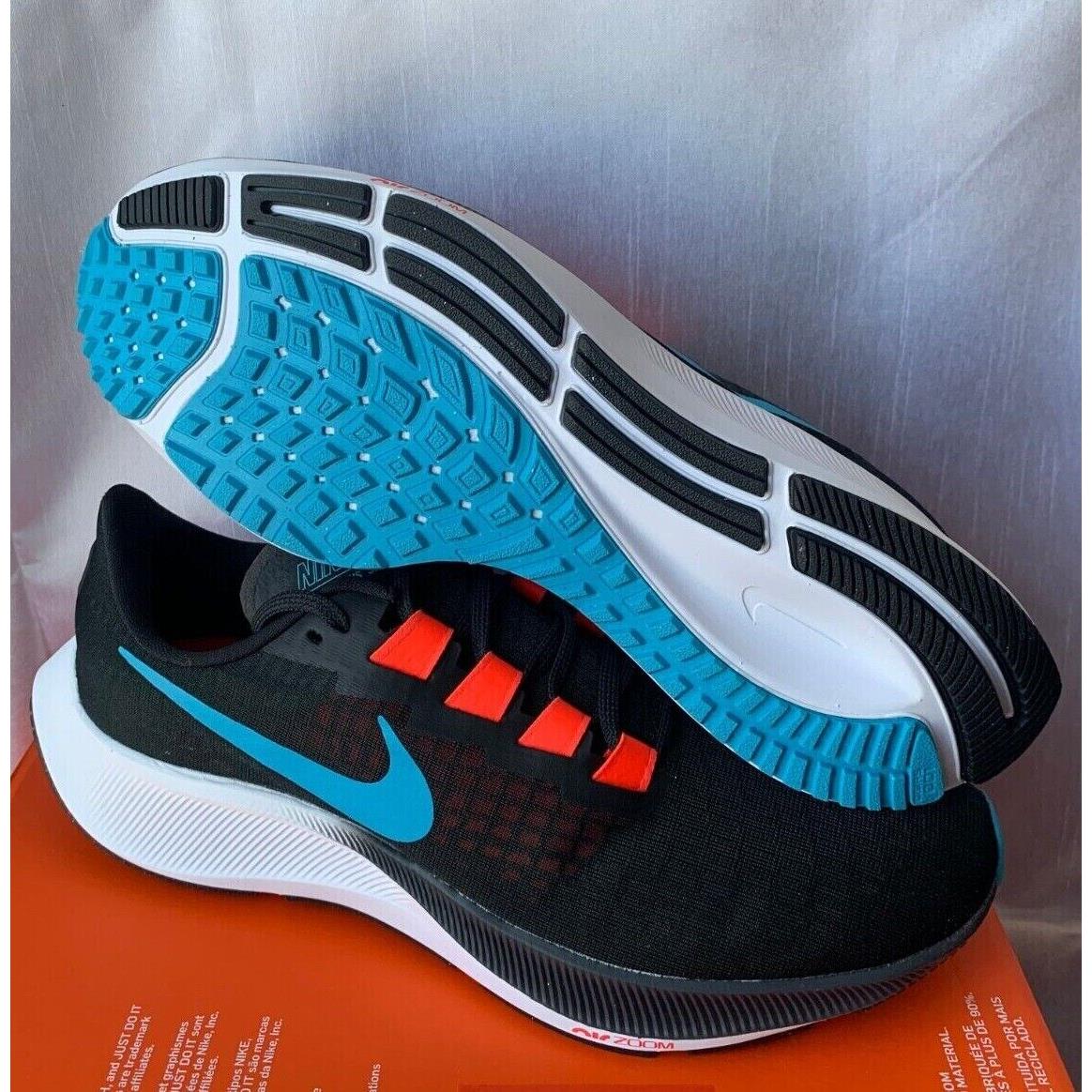 Nike shoes Air Zoom Pegasus - OFF NOIR/LT BLUE FURY , BQ9646 011 Manufacturer 4