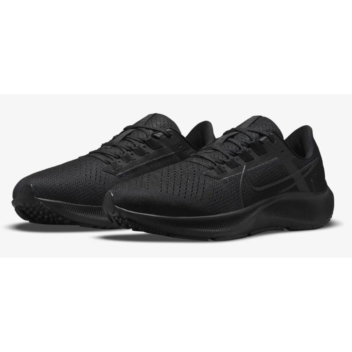 Men`s Nike Air Zoom Pegasus 38 Running Shoes CW7356 001 Size 13 Black/anthracit