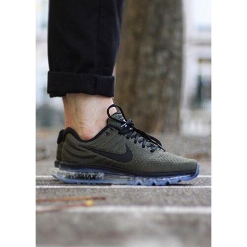 Air Max 2017 Men`s Running Shoes Athletic Sneaker Olive Green Gym Trainers | 883212631701 - Nike shoes Air Green | SporTipTop