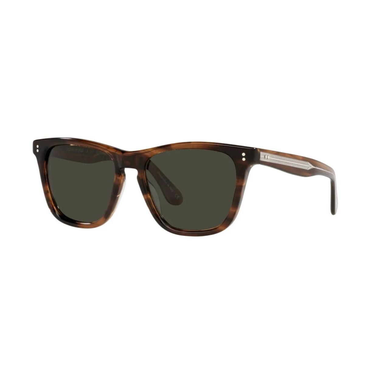 Oliver Peoples Lynes Sun OV 5449SU Tuscany Tortoise/G-15 Polarized Sunglasses - Frame: Brown, Lens: Gray