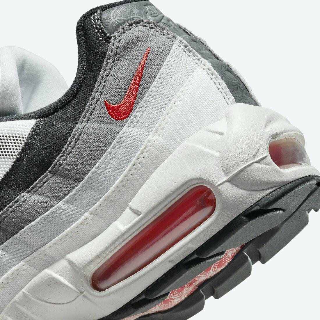 Nike shoes Air Max - Smoke Grey/Red/Black/White 8