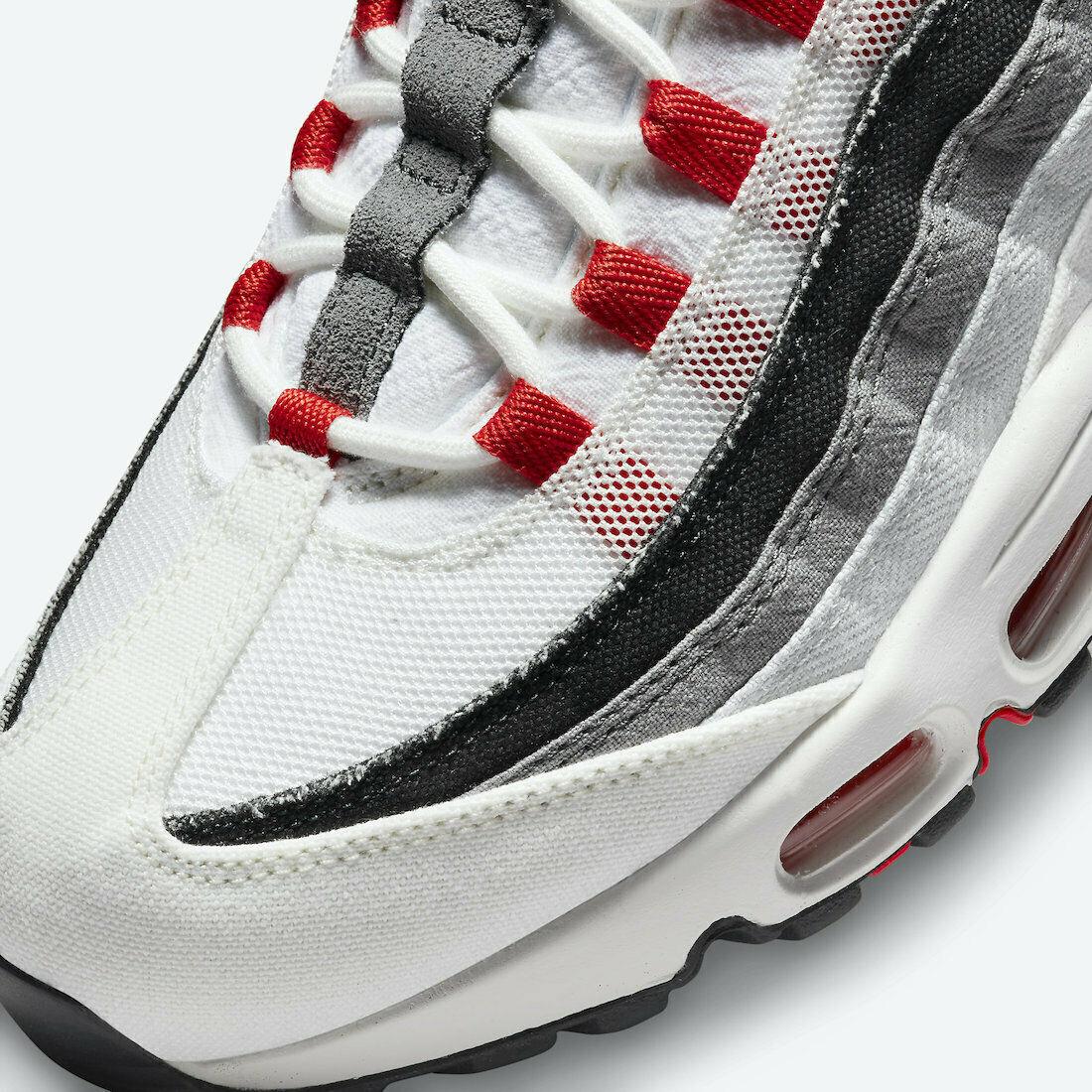 Nike shoes Air Max - Smoke Grey/Red/Black/White 9